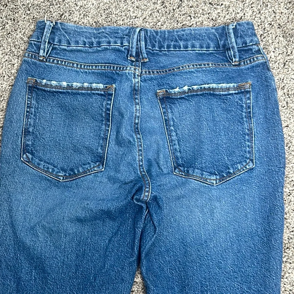 Good American blue straight jeans g o indigo denim ankle size 26 - Picture 9 of 10